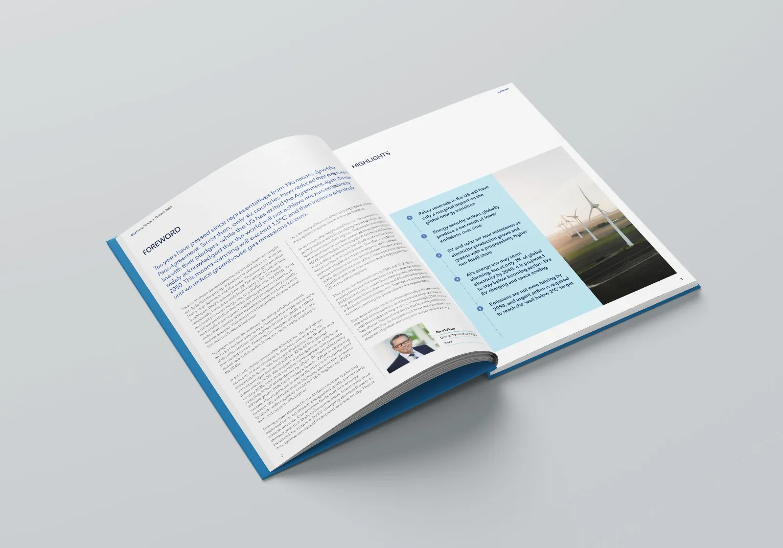 A4 brochure interior pages