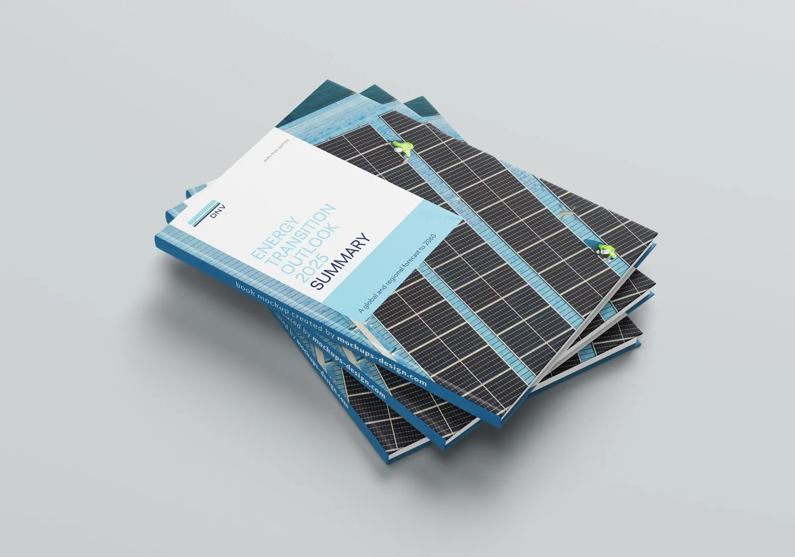 Multi-page brochure with product photography