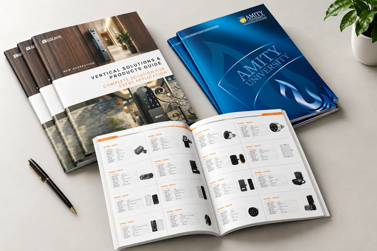Product catalogue and prospectus printing
